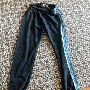 aviator nation sweatpants, size small. worn, but still in good shape
